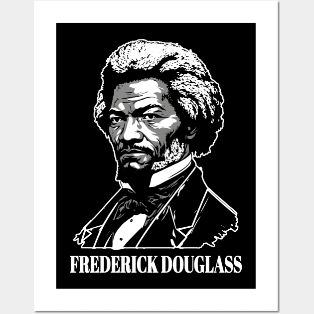 Frederick Douglass Wall Art by UrbanLifeApparel